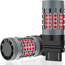 3157 Red LED Brake Light Bulbs for Ford F250 F350 F450 F550 Super Duty Tail Ligh picture