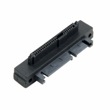 Right Angled 90D SFF-8482 SAS 22Pin to 7+15Pin SATA Hard Disk Drive Raid Adapter picture