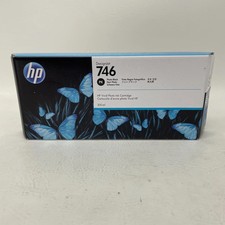 New HP 746 Photo Black 300ml Ink Cartridge P2V82A DesignJet picture