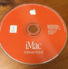 1998 Vintage Mac Macintosh iMac OS 8 8.5 Software Install Disc Restore CD picture