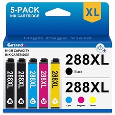 288XL Ink Cartridge for Epson 288-XL Expression home XP-340 XP-430 (5PK) picture