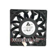 Delta FFB1224EH DC24V 0.76A 12025 2-wire Inverter Big Violent Fan picture
