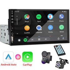 7“ Car Radio 1 Din Carplay Android Auto Multimedia Player HD Touch Screen FM AUX picture
