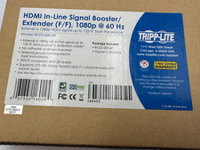 NEW Tripp Lite B122-000-60 HDMI Signal Booster / Video Extender 1080p at 60Hz picture