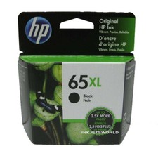 HP 65XL Black Genuine Ink Cartridge HP65XL New Retail Box picture