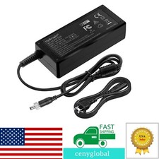 12V AC Adapter w/Locking For Life Fitness INX Commercial Elliptical Power Supply picture