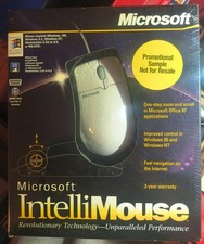 Microsoft IntelliMouse (Version 1.0 / 1996) Promotional Sample - RARE - SEALED picture