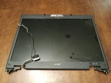Laptop Part:Acer Aspire 5100 LCD Screen+Top Case Cover+Bezel+Hinges+Latch+Webcam picture