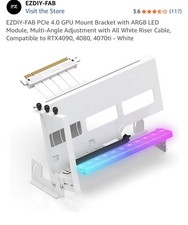EZDIY-FAB PCIe 4.0 GPU Mount Bracket with ARGB LED Module picture