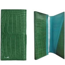 Credit Card Case Compatible With Signature Touch Green Alligator Cover 5.5
