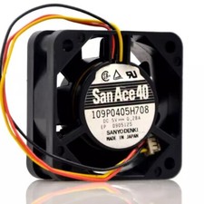 Sanyo 109P0405H708 4015 DC5V 0.28A 4CM 3-Wire Cooling Fan picture