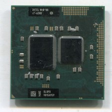 Intel Core i7-620M 2.66 - 3.33 GHz socket G1 laptop CPU, 4MB L3, SLBPD picture