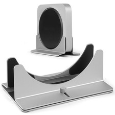 PSITEK Adjustable Aluminum Stand for Mac Mini M2 M2 Pro Tool Free Width Adjust picture