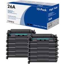 10x CF226A 26A Black Toner Cartridge for HP LaserJet Pro M426fdn M426fdn picture