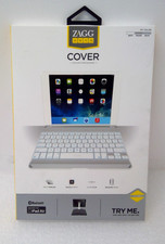 NEW Zagg Cover iPad Air 1ST GEN Bluetooth Keyboard backlit keys hinged case dock picture