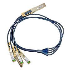 CISCO QSFP-4SFP10G-CU1M= QSFP to 4x SFP10G Passive Copper Splitter Cable picture