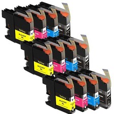 12 x LC103 XL Ink Fits For MFC-J470DW MFC-J475DW MFC-J870DW New Version CHIP picture