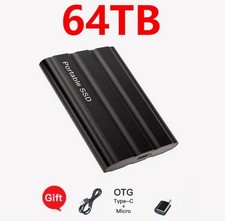 External SSD 1TB Portable Hard Drive USB 3.0 Type-C High Speed PC Mac picture