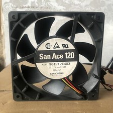 1pcs SANYO 12V 0.58A 9G1212E403 12025 120*120*25MM 3 wire cooling fan picture