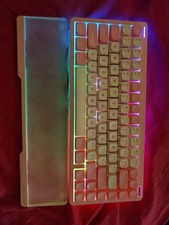 NuPhy Halo75 V2 Mechancial Gaming Keyboard - Sakura Fizz Bluetooth/Wired picture