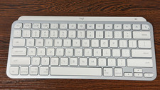 Logitech MX Keys Mini for Mac Wireless Backlit Keyboard Pale Gray - READ picture