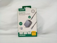UGREEN Nexode Pro 65W 3-Port USB-C/USB-A GaN Fast Wall Charger picture