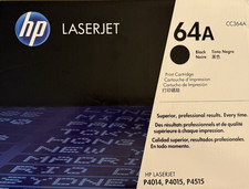 HP Laserjet 64A Black Original Print Cartridge CC364A  NOS 2018 Unopened picture