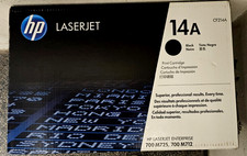 HP Genuine 14A CF214A Black Toner Print Cartridge M712 M725 - Sealed Box picture