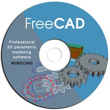 FreeCAD PRO 2D 3D Parametric Graphic Modeling Design Software-CNC-DWG-Windows-CD picture