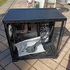 LIAN LI O11 Dynamic EVO RGB  Black Aluminum / Steel & AIO Cooler Fan picture