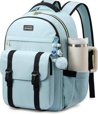 LOVEVOOK Blue Teen Laptop Backpack 15.6