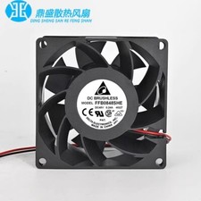 Delta FFB0848SHE 8038 48V 0.24A 8CM 2-Wire Cooling Fan picture