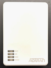 ADTRAN 411 White Fiber Modem Voice 1-Port Ethernet RJ-11 MPN 1287787F1 picture