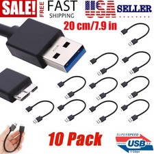 10 X Micro Usb 3.0 To Micro B Male Cable for Seagate Hard Drive Disk High Speed picture