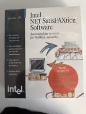 Vintage INTEL NET Satisfaxtion Software picture