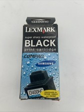 Lexmark 13400HC Original Ink Print Cartridge Waterproof Compaq Samsung picture