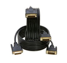 DVI to DVI Monitor Adapter Cable 24+1 Dual Link DVI-D 3FT 6FT 10FT 15FT 25F lot picture