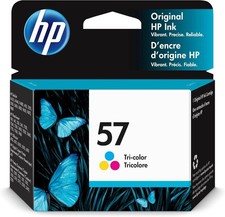 HP 57 Tri-color Ink Cartridge | Works with DeskJet F4100, 450, 5000, 9600 picture