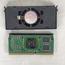 Bundle x2 VINTAGE INTEL PENTIUM III 500MHZ SL365 500/512/100/2.0V S1 SLOT 1 CPU picture