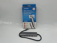 Manhattan USB-C PD 6-in-1 4K Docking Station picture