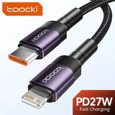 27W USB-C to Lightning Braided Fast-Charging Cable 0.5-3m Options picture