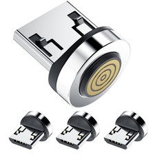 Ankndo Magnetic Phone Cable Adapter [4-Pack] Connector Tip Micro USB picture