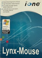 ione Lynx-Mouse Lynx-M9 Black Windows Brand New picture