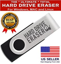 Computer PC Hard Drive Eraser Stop Identity Theft Remove Wipe Erase Data New USB picture