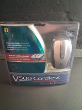 *Rare* Logitech V500 Cordless USB Optical Notebook Mouse (Silver) - New Sealed picture