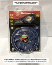 Thermaltake Blue Orb II CPU Cooler 120mm Blue LED Socket AM2 LGA775 Vintage NOS picture