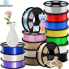 GEEETECH 3D Printer Filament PLA/ABS+/PETG/TPU/ASA 1.75mm Various Color 0.5/1KG picture