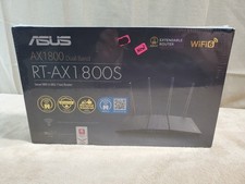 ASUS RT-AX1800S Dual-Band Gigabit Wireless WiFi 6 Router New Factory Wrap picture