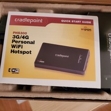 Cradlepoint PHS300 Battery Powered 3G/4G Personal WiFi Hotspot New Never Used picture