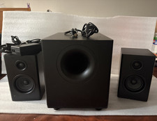 NZXT Relay PC Gaming Desktop Speakers AP-SPKB2-US Black with Subwoofer picture